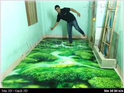 Mẫu sàn 3D lát nền đẹp tại Việt Nam