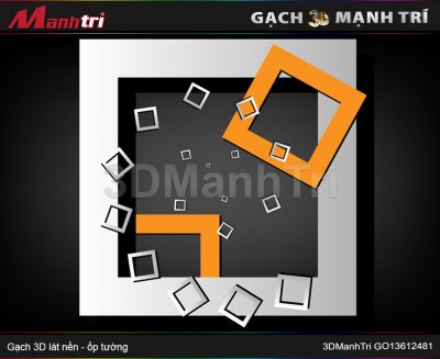 Gạch 3D Mạnh Trí GO13612481