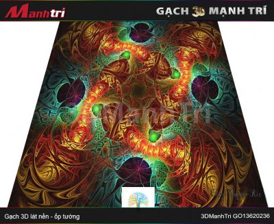 Gạch 3D Mạnh Trí GO13620236