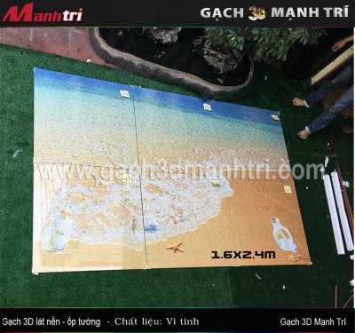 GẠCH 3D MẠNH TRÍ BÃI BIỂN