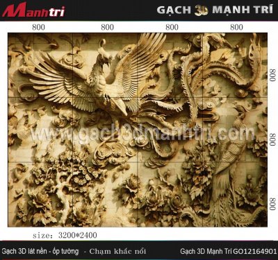 GẠCH 3D MẠNH TRÍ 12164901