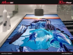 Gạch tranh 3D đẹp cho phòng ngủ