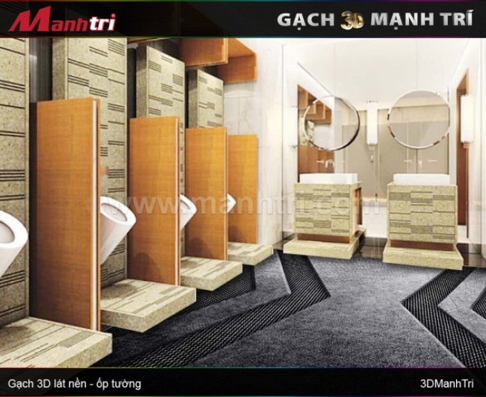 Gạch 3D lát nền