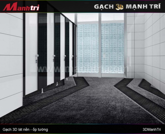 Gạch 3D lát nền