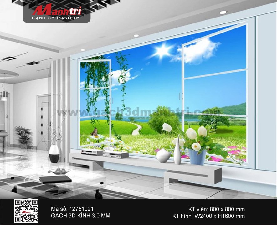 Gạch 3D Khung cửa sổ 12751021 - 4.000.000 đ